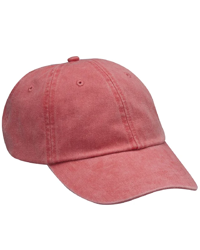 Limited Supply Adams Low-Profile Washed Pigment-Dyed Cap | Poppy