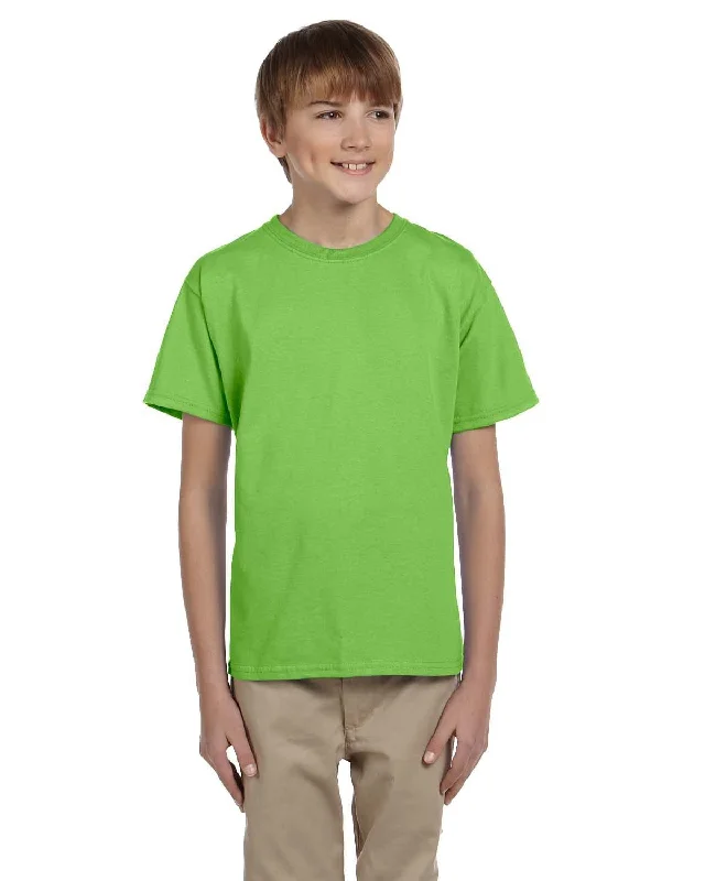 Weekend Specials to Enjoy Gildan Ultra Cotton Youth Heavyweight T-Shirt | Lime
