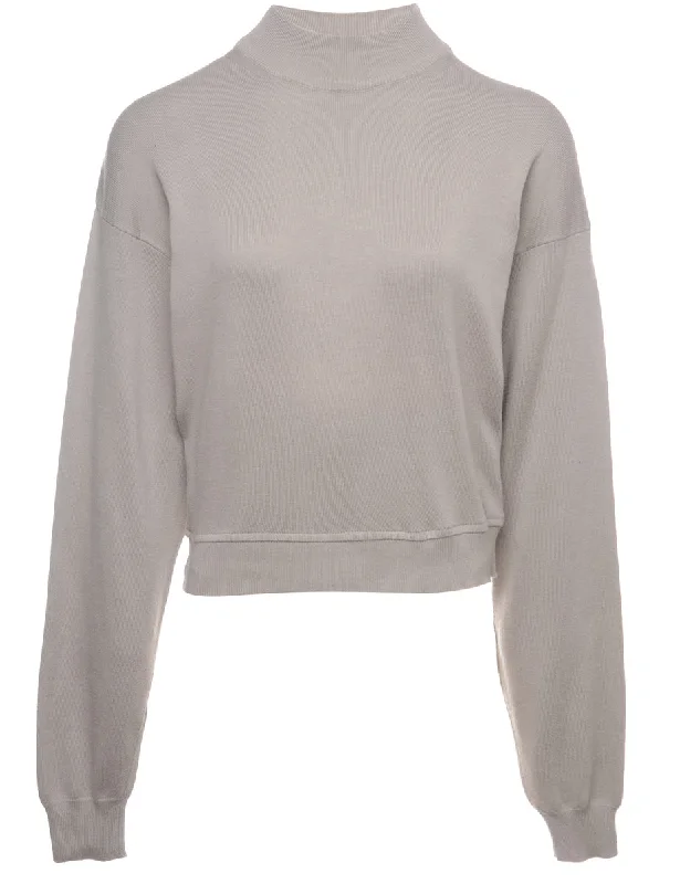 Overstock Sale Beyond Retro Reworked Sophia Turtle Neck Top - XL