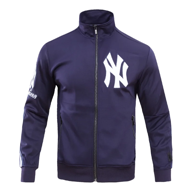 Weekend Savings Sensation MLB NEW YORK YANKEES CLASSIC MEN'S TRACK JACKET (MIDNIGHT NAVY)
