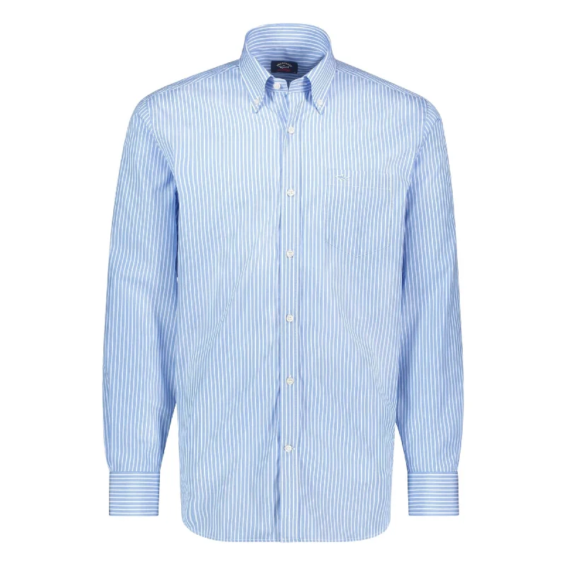 PAUL & SHARK Bankers Stripe Shirt BLUE