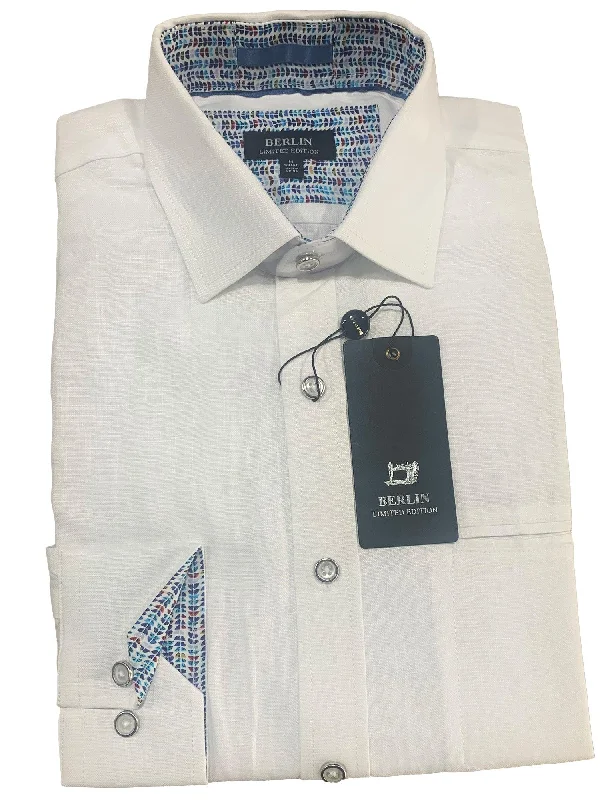 Weekend Discounts to Relish Linen L/S Shirt -L648
