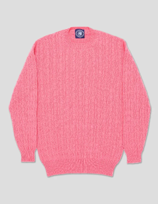 Daily Specials PINK CASHMERE CABLE