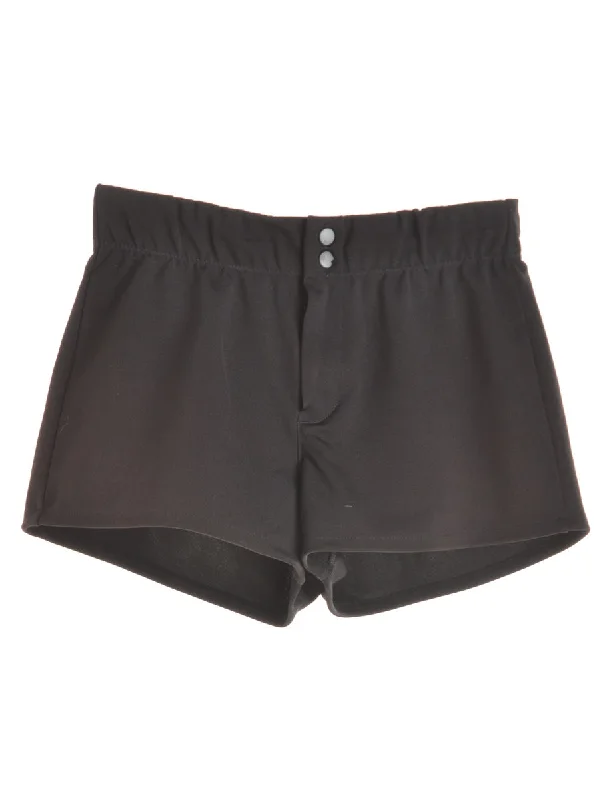 New Deal Black Baseball Shorts