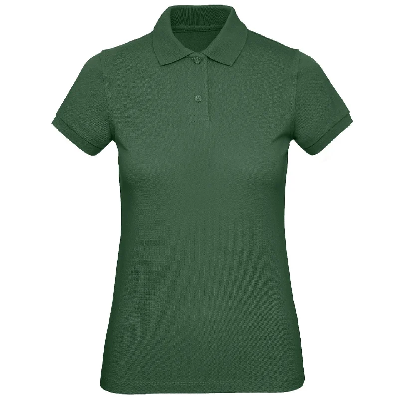 Steals and Deals B&C Collection Inspire Polo Women - Bottle Green