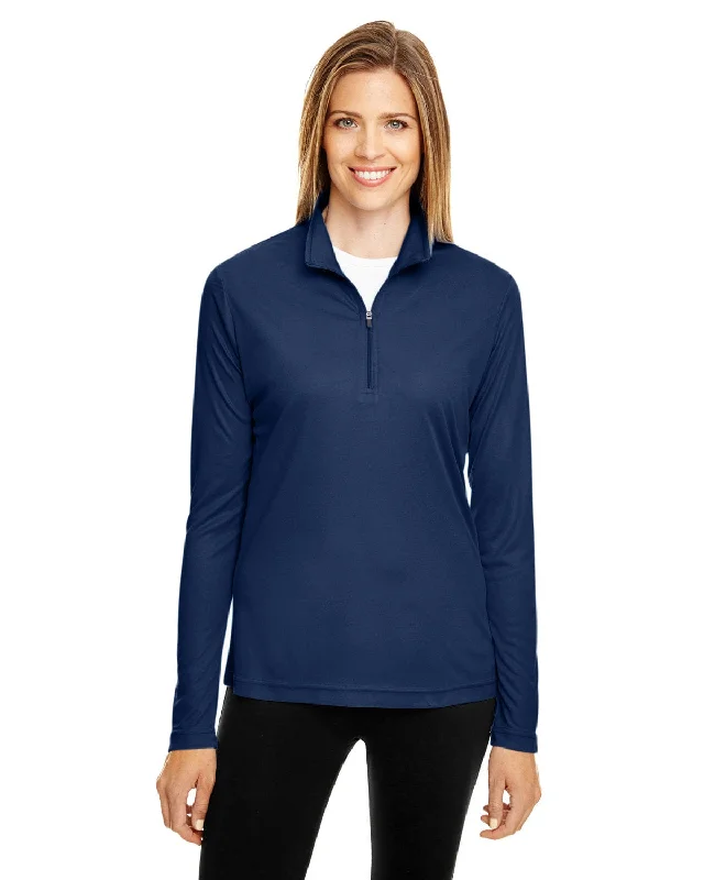 Can't Miss Team 365 Ladies Zone Performance Quarter-Zip | Sport Dark Navy