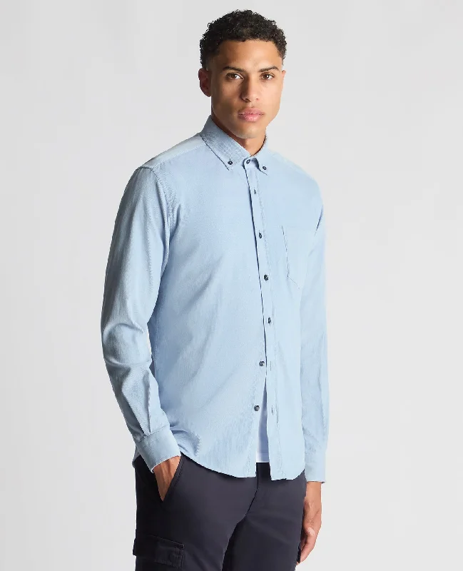 Must-Have Deals Tapered Fit Micro Corduroy Shirt