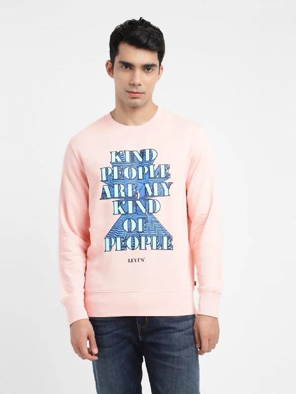 Unbeatable Prices Men's Printed Crew Neck Sweatshirt