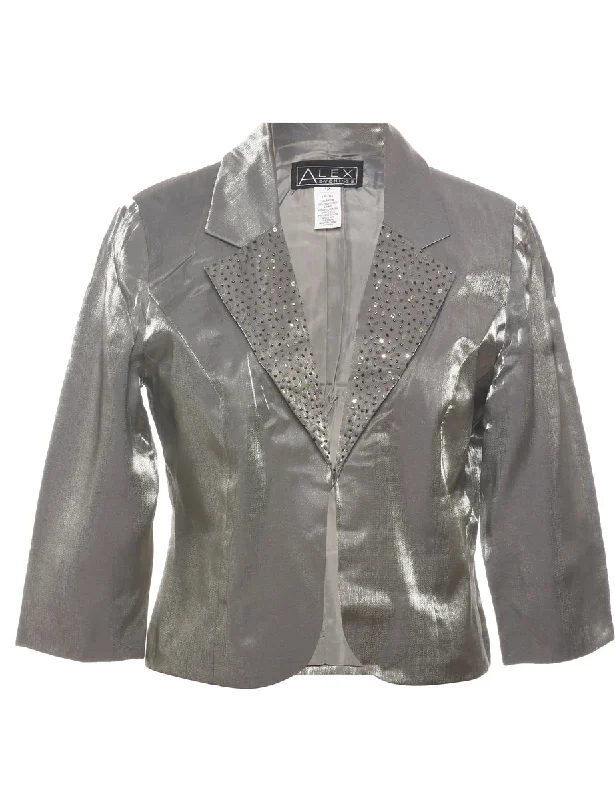 Weekend Bargains to Celebrate Beaded Evening Jacket - L