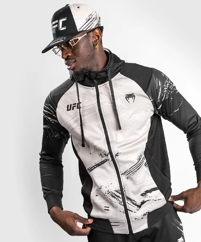 One-DAY Sale UFC Venum Authentic Fight Week 2.0 Men’s Zipped Hoodie - Sand