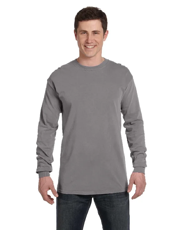The Best Prices Comfort Colors Garment-Dyed Long Sleeve T-Shirt | Grey