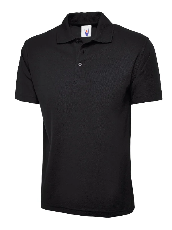 Friends and Family Sale Uneek Active Poloshirt Black