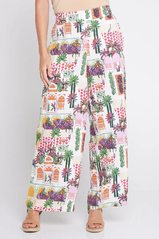 Year-End Sale Daria Wide Leg Pants - Marrakesh