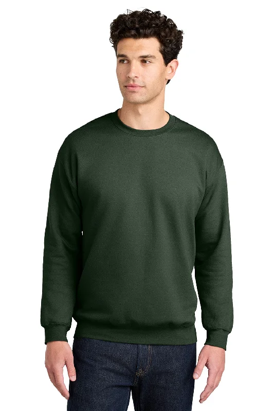 Bonus Savings Gildan Mens Softstyle Crewneck Sweatshirt - Forest Green
