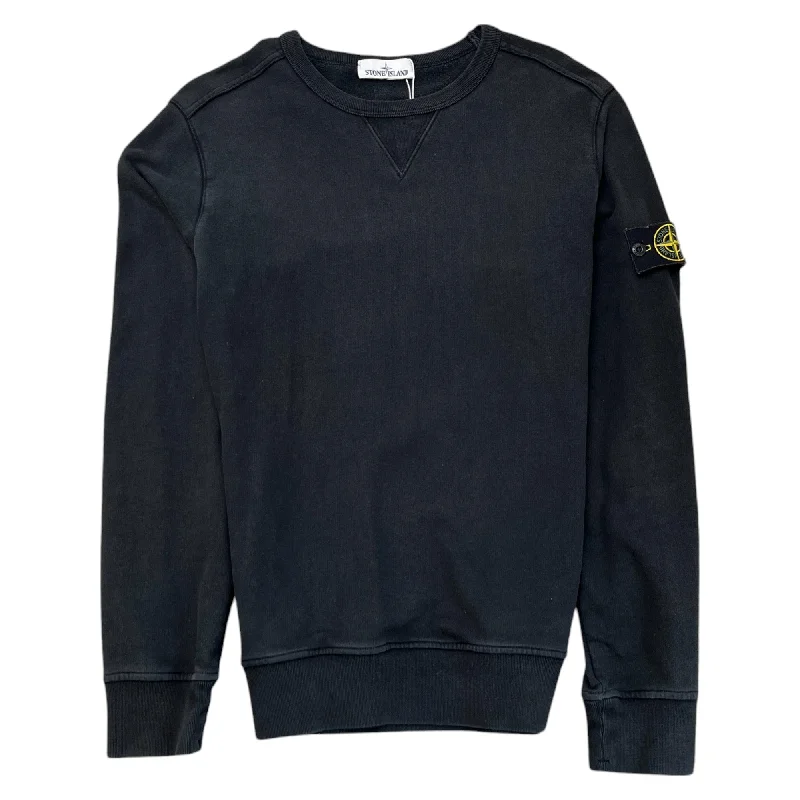 Savings Alert Men's Applique Logo Sweatshirt Black Size L