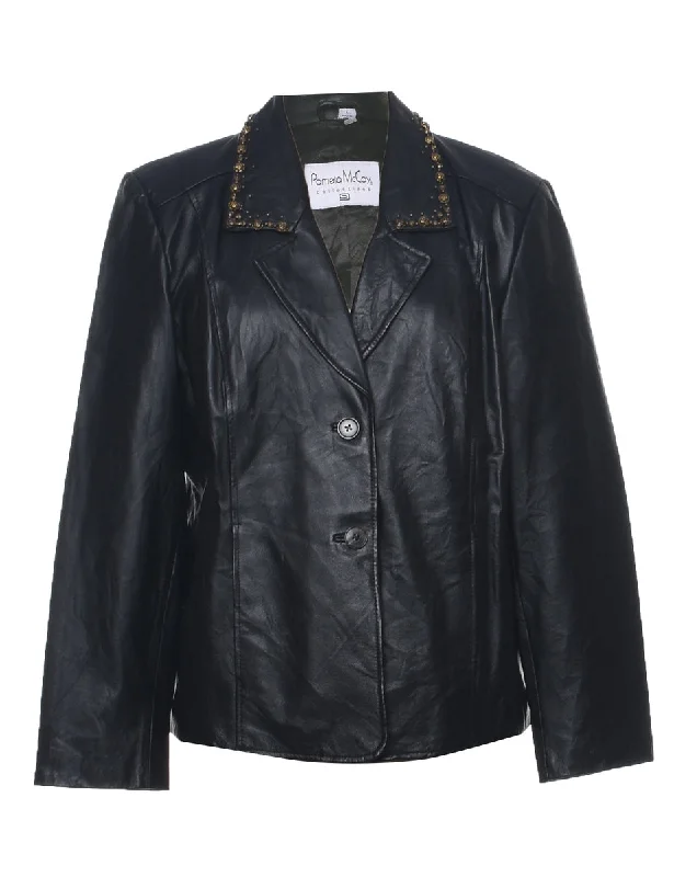 Sale Event Black Leather Jacket - L