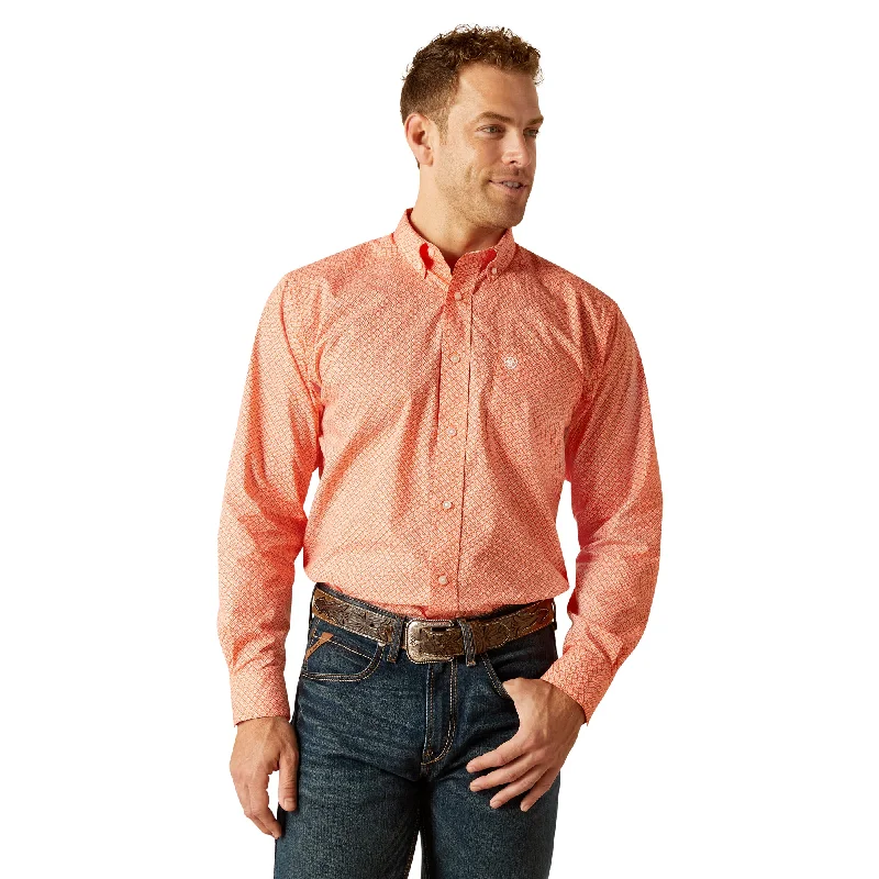 Deal of the Day ARIAT RORY ORANGE CLASSIC FIT SHIRT