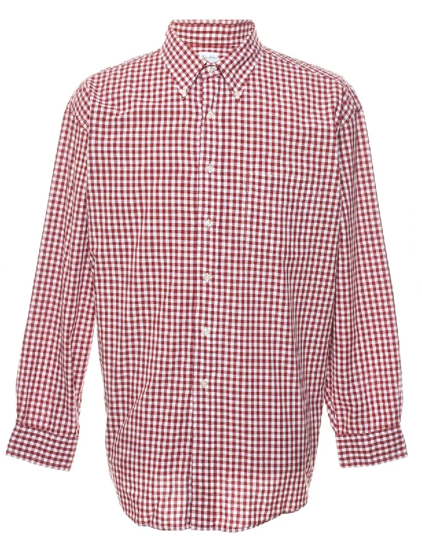 Brooks Brothers Checked Shirt - XL