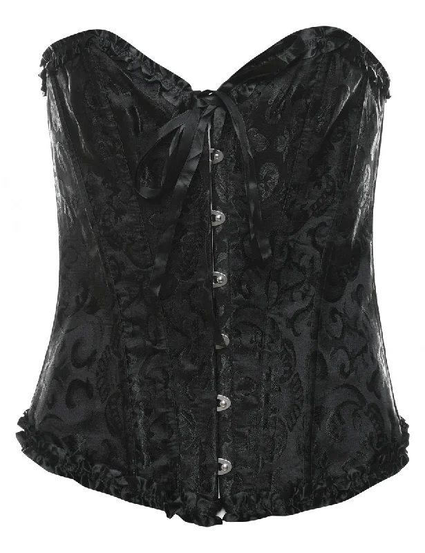 Weekend Bargains to Snag Black Classic Corset - S