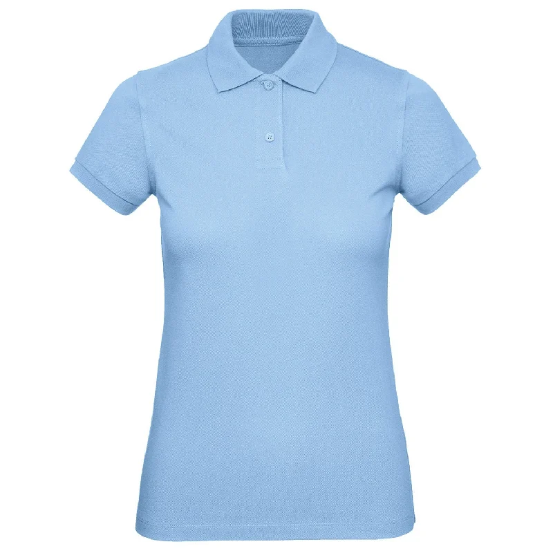 Overstock B&C Collection Inspire Polo Women - Sky Blue