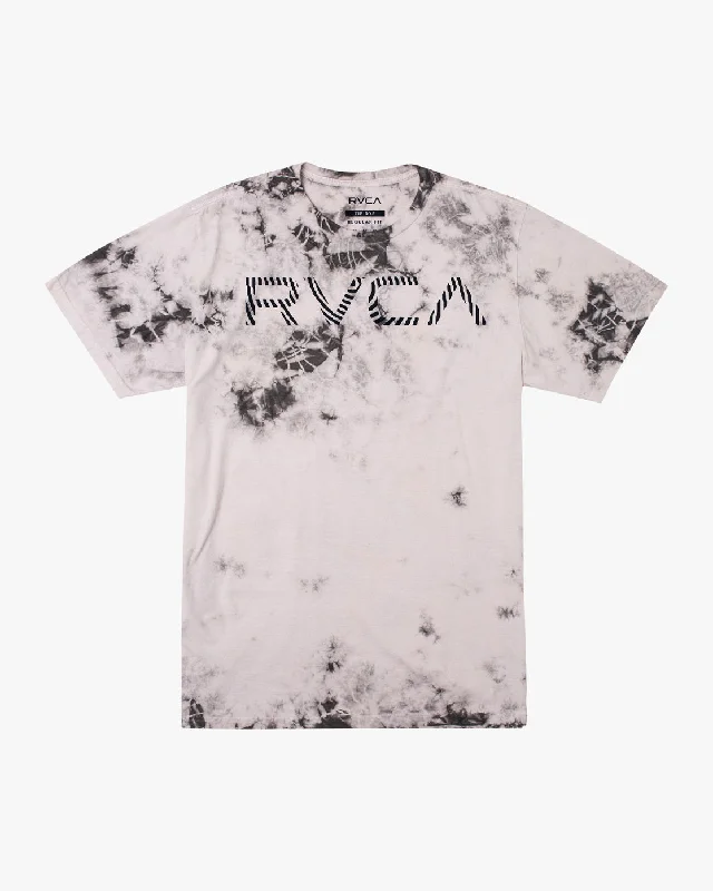 Radar Tie-Dye Tee - Marshmallow/Grey Tie Dye