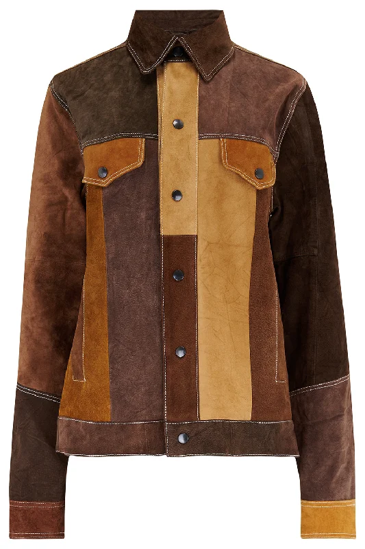 Price Rollback Beyond Remade Suede Trucker Jacket