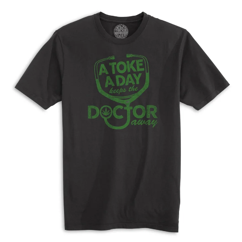 Reduced Prices A Toke A Day Organic Cotton T-shirt