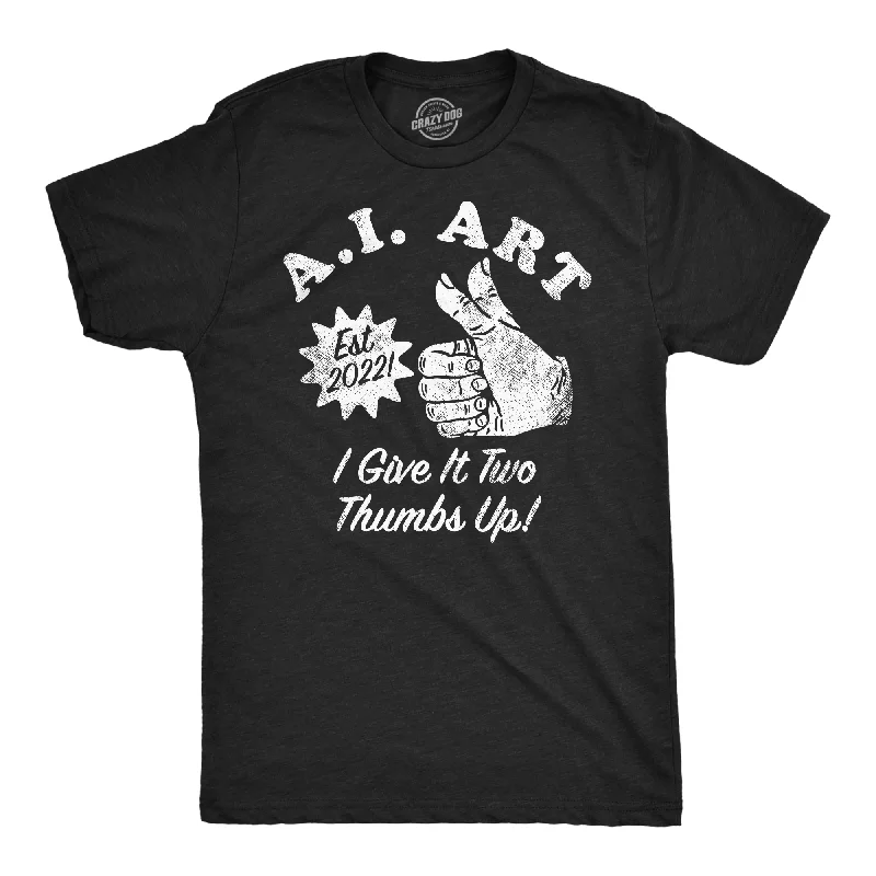 Hurry In AI Art Men's T Shirt
