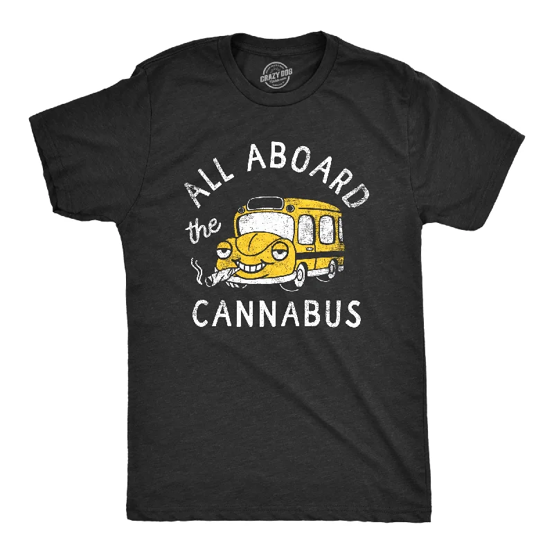 Weekend Specials to Snag All Aboard The Cannabus Men's T Shirt