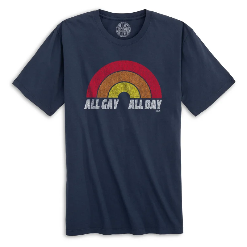 Online Deal All Gay All Day Organic Cotton T-shirt