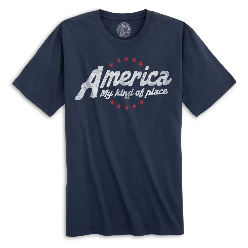 Act Fast America My Kind Of Place Organic Cotton T-shirt