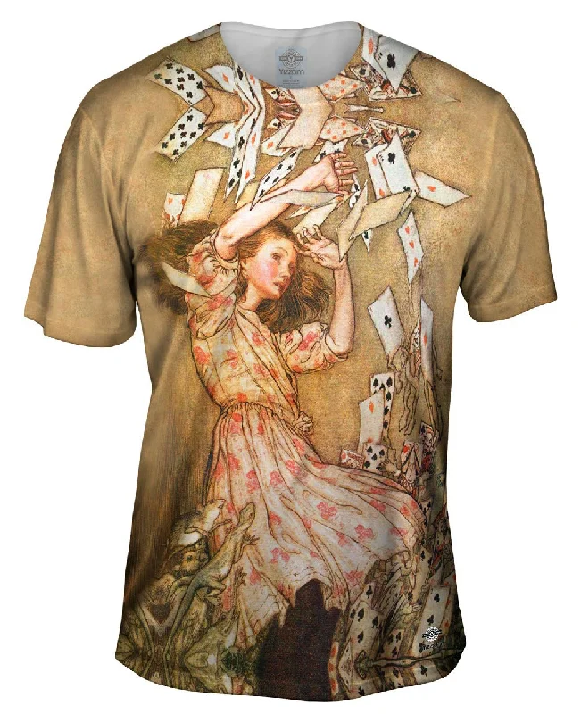 Exclusive Offer Arthur Rackham - "Alice Nothing But A Pack Of Cards" (1911)