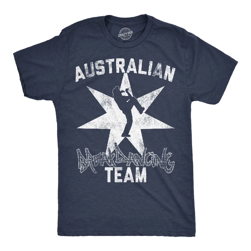 Overstock Clearance Australian Break Dancing Team Men's T Shirt