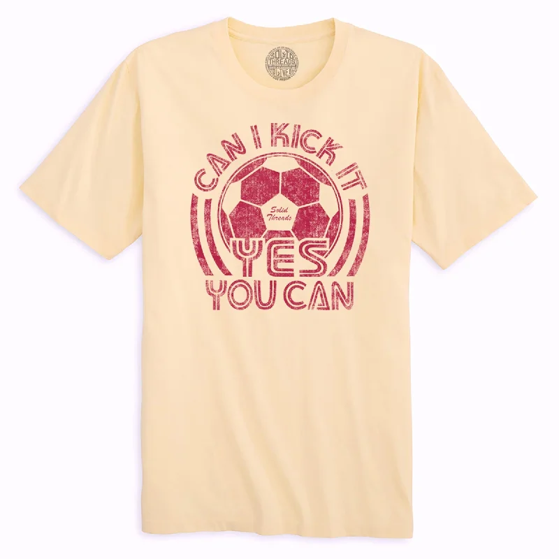 Best Seller Can I Kick It Yes You Can Organic Cotton T-shirt