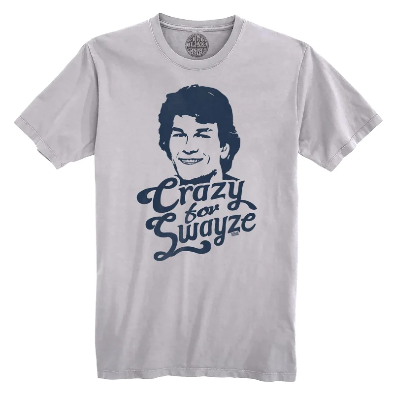 Blowout Deals Crazy For Swayze | Supports World Health Organic Cotton T-shirt