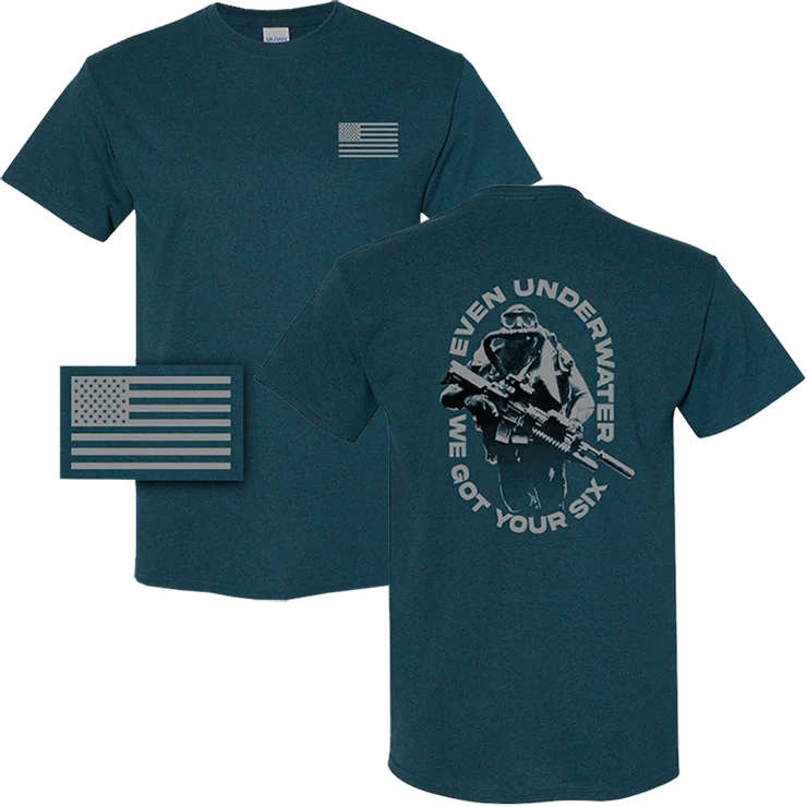 Extra Savings Even Underwater We Got Your Six T-shirt
