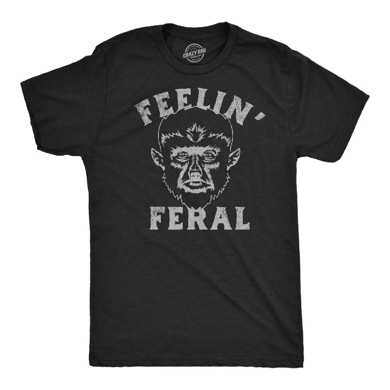 Now Available Feelin Feral Werewolf Men's T Shirt
