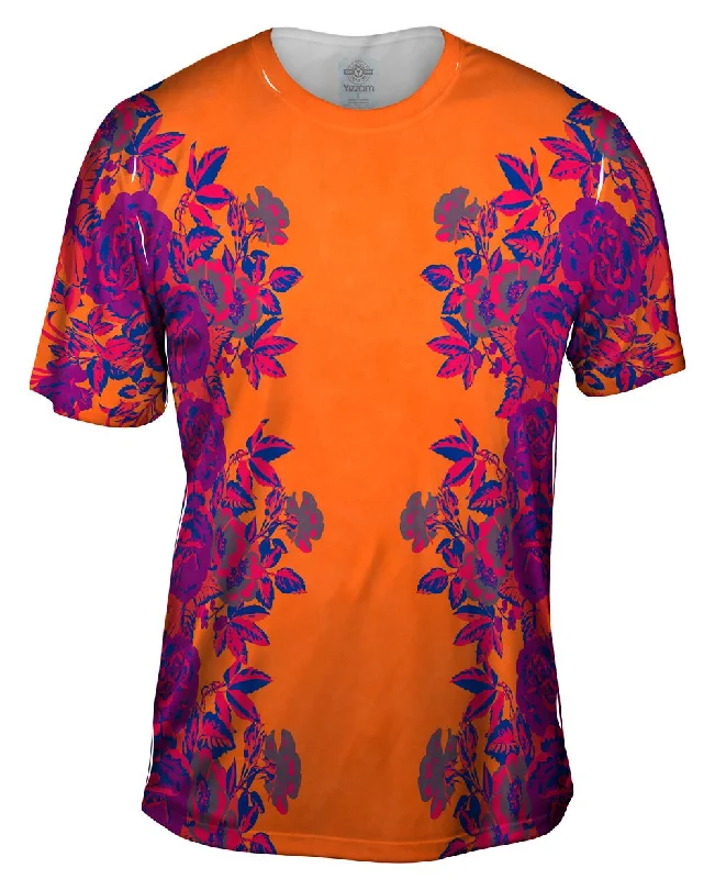 Floral Print Orange