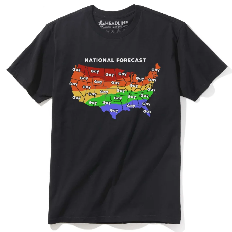Special Discount Gay Weather Forecast T-Shirt