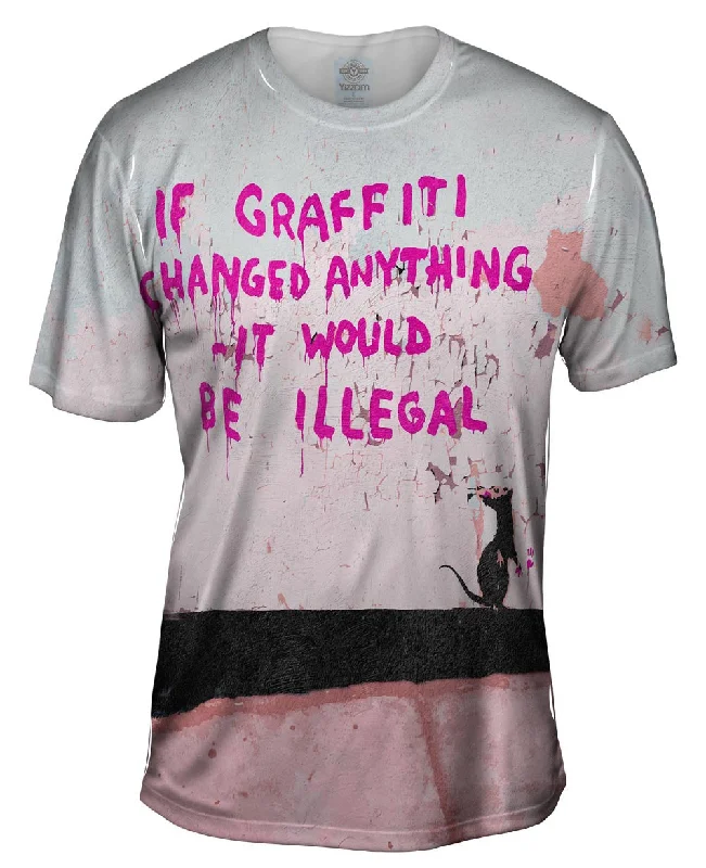 Weekend Discounts to Delight Graffiti Banksy Rat Illegal Graffiti