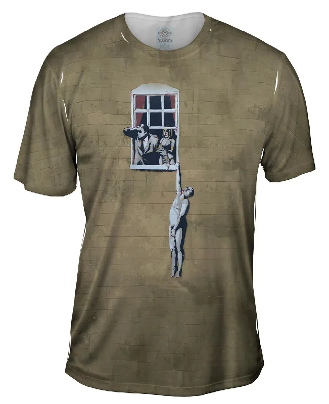 Weekend Savings Spectacular Graffiti Banksy Window Lover
