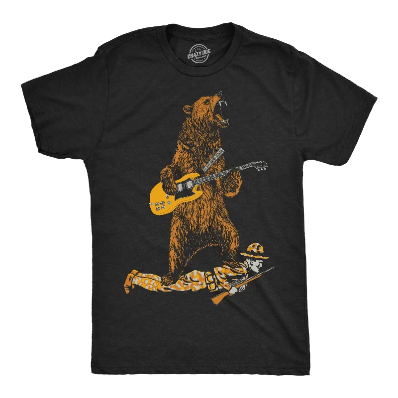 Today’s Deal Guitar Bear Men's T Shirt