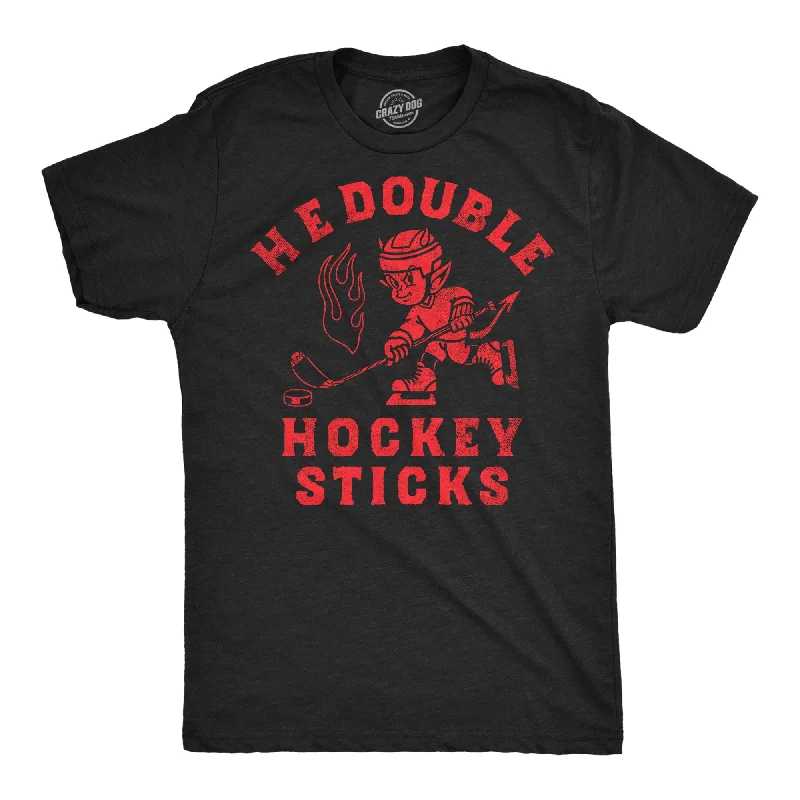 Quick Sale H E Double Hockey Sticks Men's T Shirt