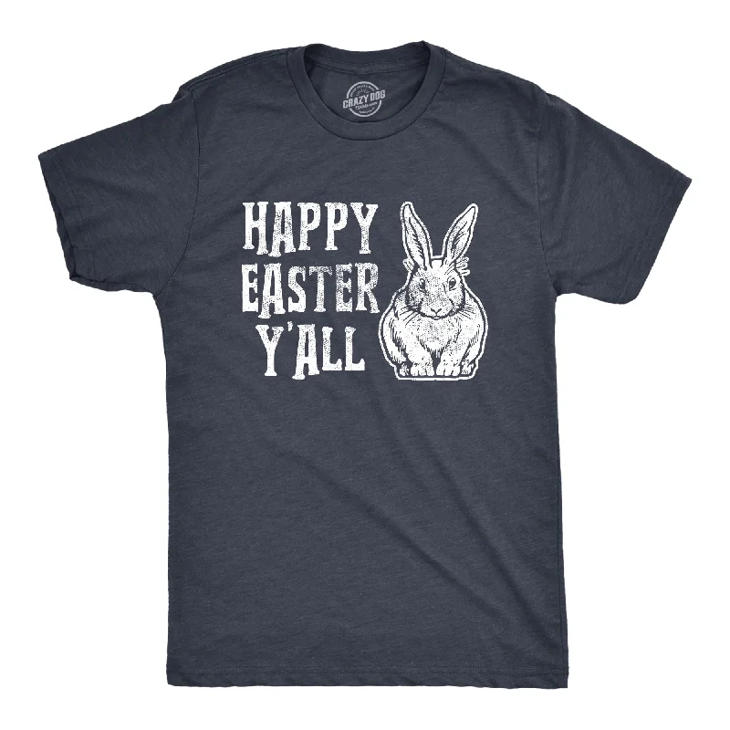 Unmissable Offer Happy Easter Y'all Men's T Shirt
