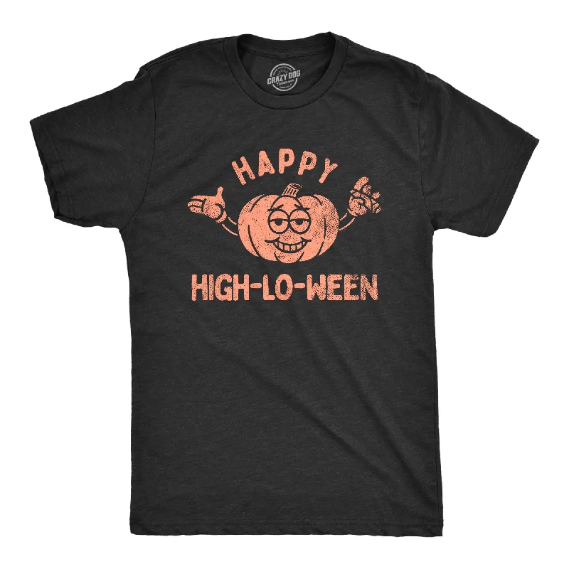 Happy High Lo Ween Men's T Shirt