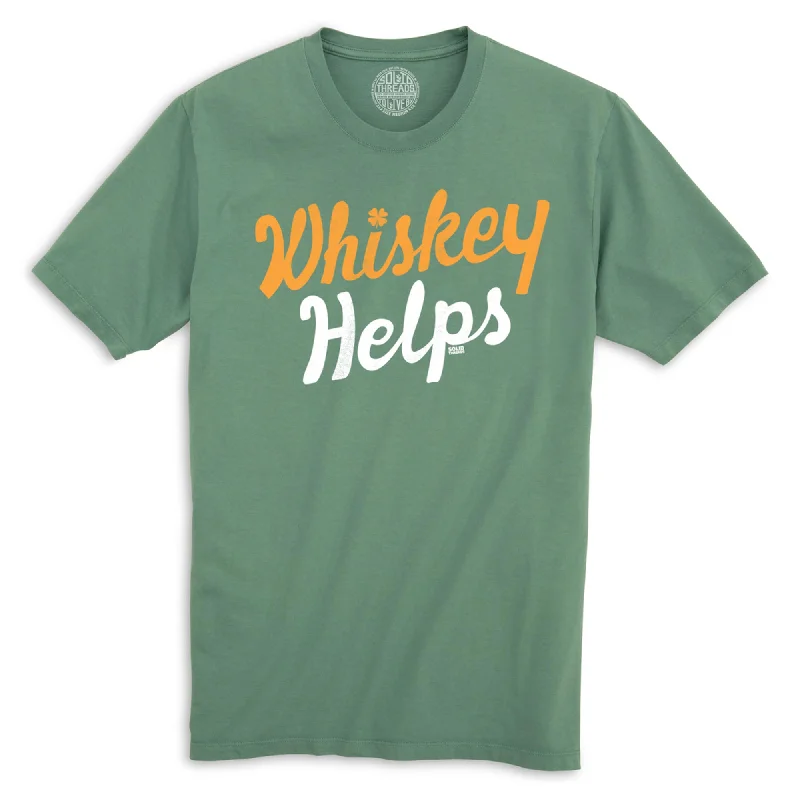 Today Only Irish Whiskey Helps Organic Cotton T-shirt
