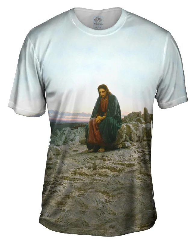 Mega Sale Ivan Kramskoi - "Christ In The Desert" (1883)
