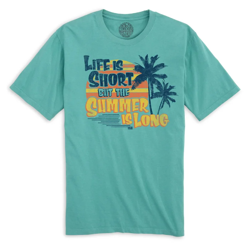 Loyalty Reward Life is Short But the Summer is Long Organic Cotton T-shirt