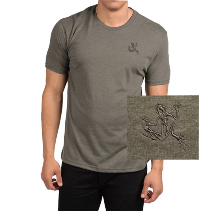Massive Deals Men's Next Level Bone Frog Unisex Triblend T-shirt