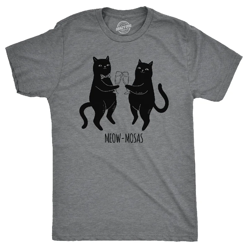 Meow Mosas Men's T Shirt